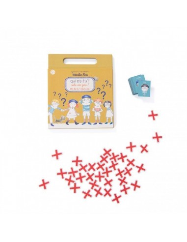 Jeu magnétique qui es tu? - Moulin Roty Jeu magnétique qui es tu? - Moulin Roty