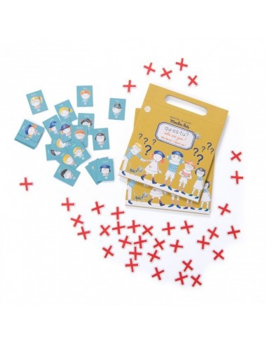 Jeu magnétique qui es tu? - Moulin Roty Jeu magnétique qui es tu? - Moulin Roty