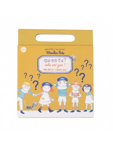 Jeu magnétique qui es tu? - Moulin Roty