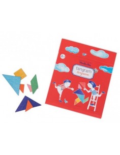 Jeu magnétique tangram -...