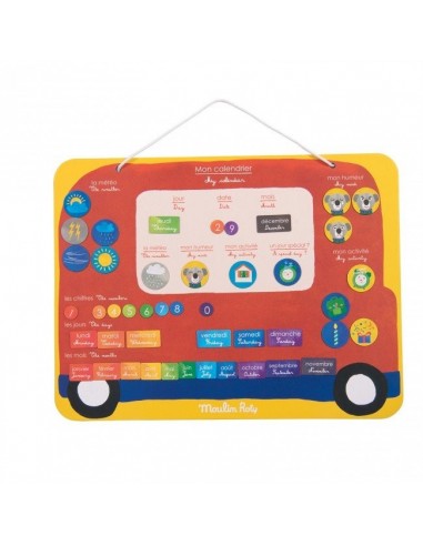 Calendrier magnétique Les Popipop -... Calendrier magnétique Les Popipop -...