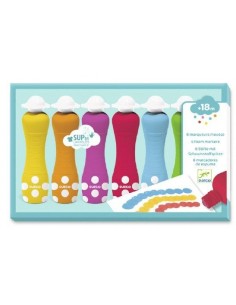 6 marqueurs mousse - Djeco