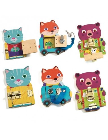 Jeu de manipulation Locktou - Djeco Jeu de manipulation Locktou - Djeco