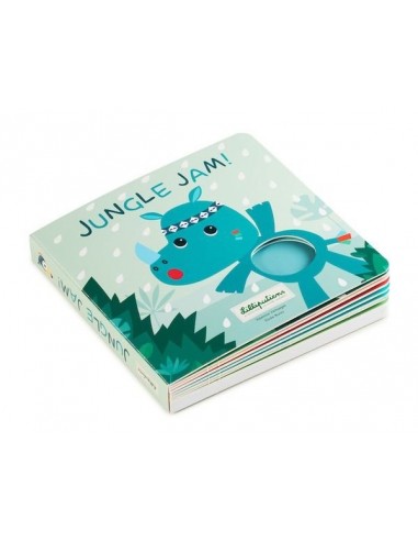 Jungle Jam livre tactile et sonore -...