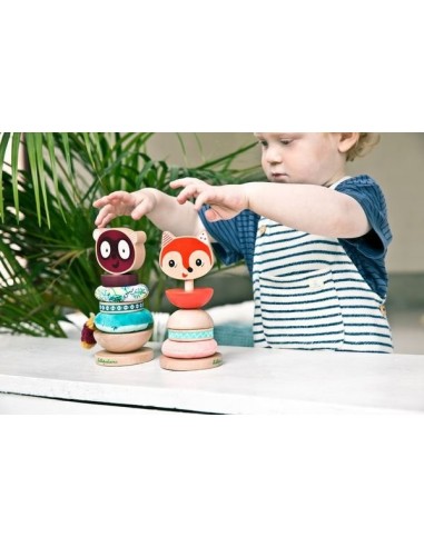 Alice pyramide à empiler - Lilliputiens Alice pyramide à empiler - Lilliputiens