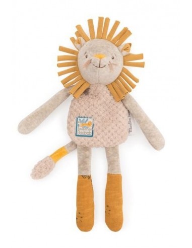 Doudou hochet lion Sous mon baobab -...