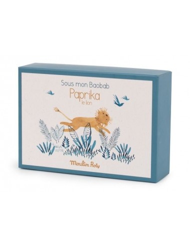 Chaussons lion Sous mon baobab -... Chaussons lion Sous mon baobab -...