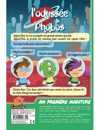 Livre Ma 1ère aventure : L'odyssée du... Livre Ma 1ère aventure : L'odyssée du...