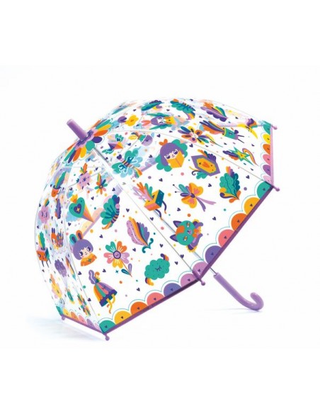 Accessoires Parapluies et accessoires de pluie Parapluie pliable de style vintage Noir avec bespoke Rainbow Polka Dot Spot Print 