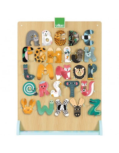 Lettre X en bois M. Carlslund - Vilac Lettre X en bois M. Carlslund - Vilac