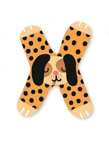 Lettre X en bois M. Carlslund - Vilac Lettre X en bois M. Carlslund - Vilac