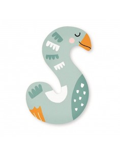 Lettre S en bois M....