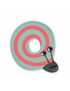 Lettre Q en bois M....