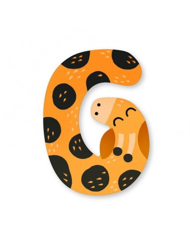 Lettre G en bois M. Carlslund - Vilac Lettre G en bois M. Carlslund - Vilac