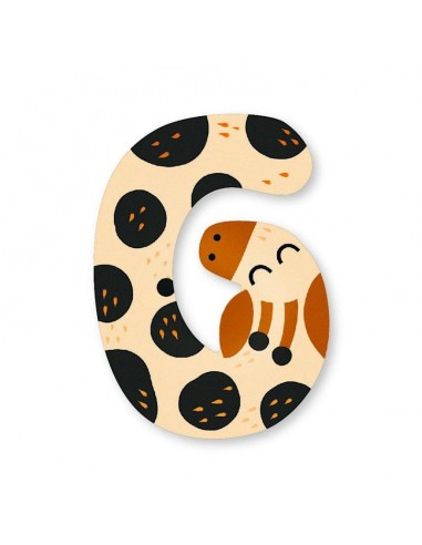 Lettre G en bois M. Carlslund - Vilac Lettre G en bois M. Carlslund - Vilac