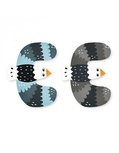 Lettre E en bois M. Carlslund - Vilac Lettre E en bois M. Carlslund - Vilac