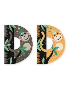 Lettre D en bois M....