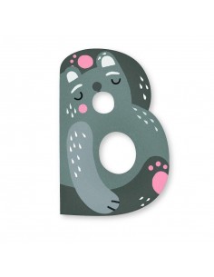 Lettre B en bois M....