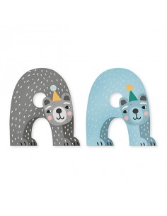 Lettre A en bois M....