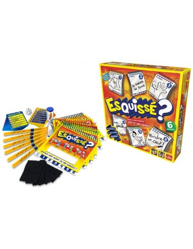 Esquissé 6 joueurs - jeu Goliath Esquissé 6 joueurs - jeu Goliath