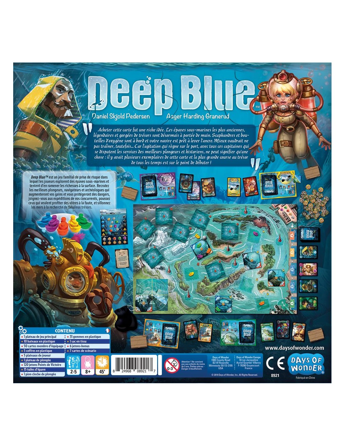 Deep Blue Jeu De Prise De Risques Days Of Wonder Lapouleapois Fr Deep Blue Jeu De Prise De Risques Days Of Wonder Lapouleapois Fr