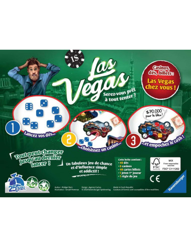 Jeu Las vegas - Ravensburger Jeu Las vegas - Ravensburger