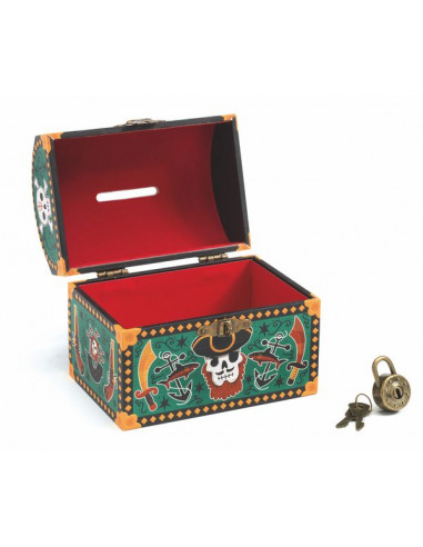 Tirelire pirate - Djeco Tirelire pirate - Djeco