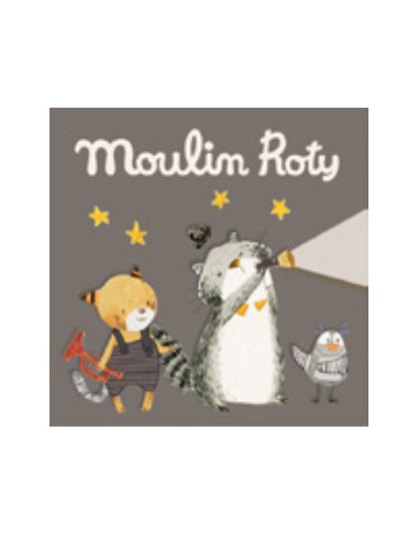 Lampes à histoires Moulin Roty - Bonhomme de bois