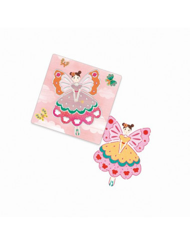 Pochoirs fées - Djeco Pochoirs fées - Djeco