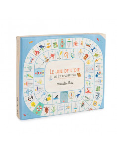 Jeu de l'oie de l'explorateur Le Jardin du Moulin