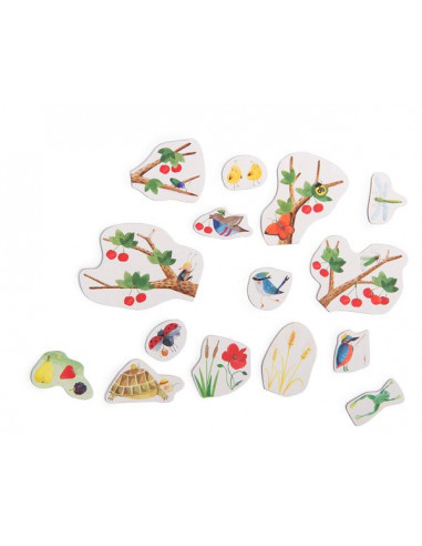 Calendrier magnétique des saisons Le... Calendrier magnétique des saisons Le...