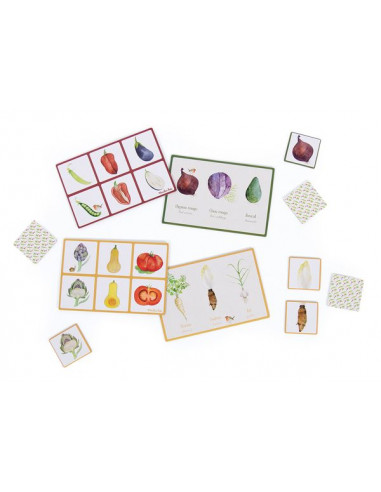 Loto mémo des légumes Le Jardin du... Loto mémo des légumes Le Jardin du...