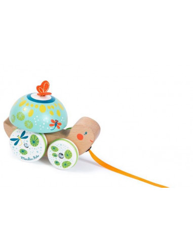 Tortue à tirer Dans la jungle -... Tortue à tirer Dans la jungle -...