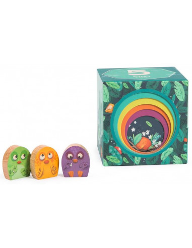 Cubes empilables Dans la jungle -... Cubes empilables Dans la jungle -...