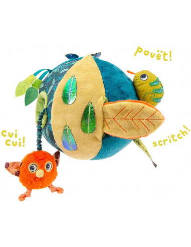 Balle d'activités Dans la jungle -... Balle d'activités Dans la jungle -...