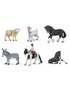 12 mini figurines de la... 2