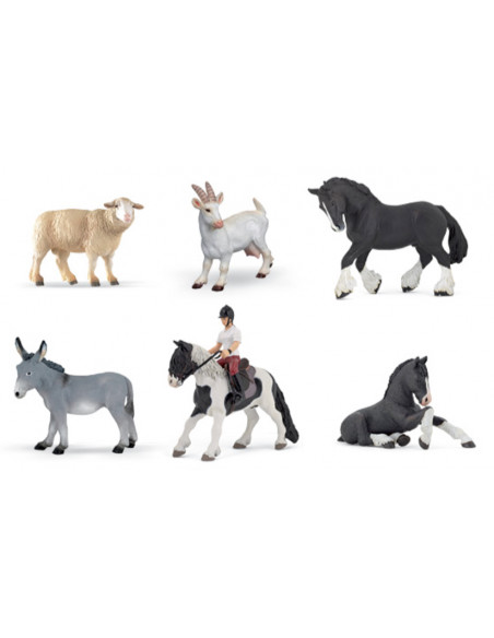 PACK FIGURINES ANIMAUX DE LA FERME