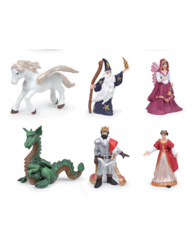 12 mini figurines monde enchanté - Papo