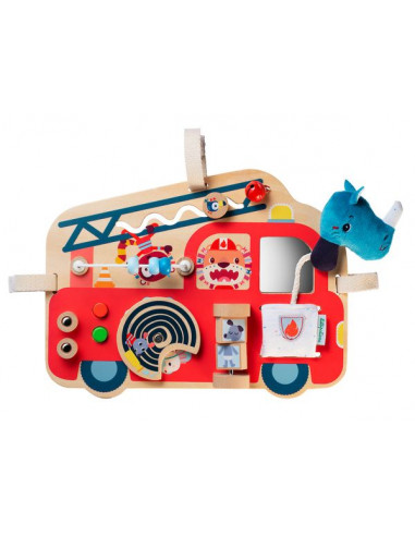 Panneau d'activités camion de pompier... Panneau d'activités camion de pompier...