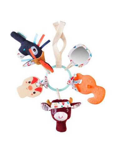 Trousseau de clés sensoriel ferme -...