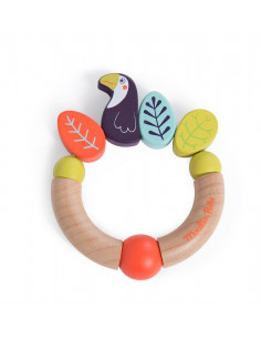 Hochet bois toucan Dans la...