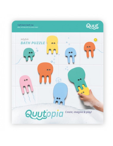 Puzzle de bain méduse - Quut