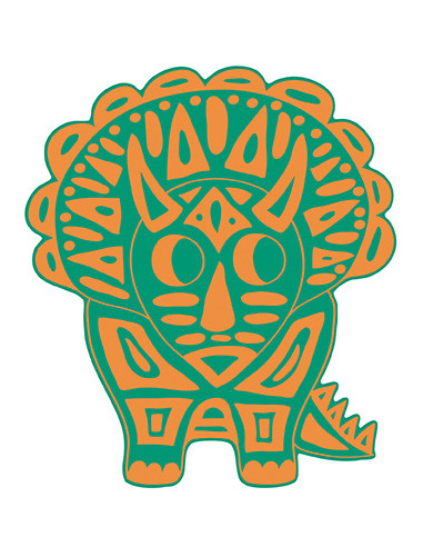 Scratch art Dinosaures silhouettés -... Scratch art Dinosaures silhouettés -...