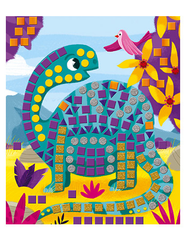 Mosaiques Dinosaures - Les ateliers... Mosaiques Dinosaures - Les ateliers...