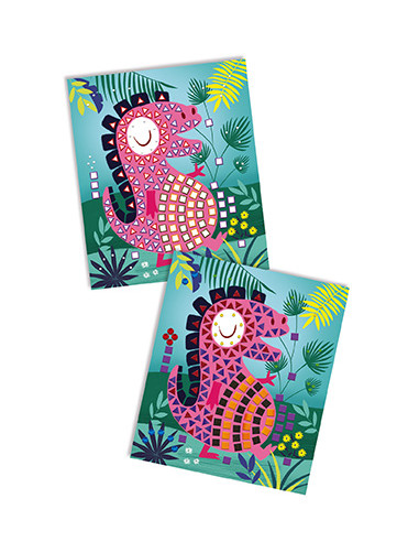 Mosaiques Dinosaures - Les ateliers... Mosaiques Dinosaures - Les ateliers...