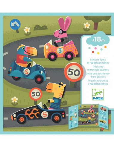 Stickers repositionnables les... Stickers repositionnables les...