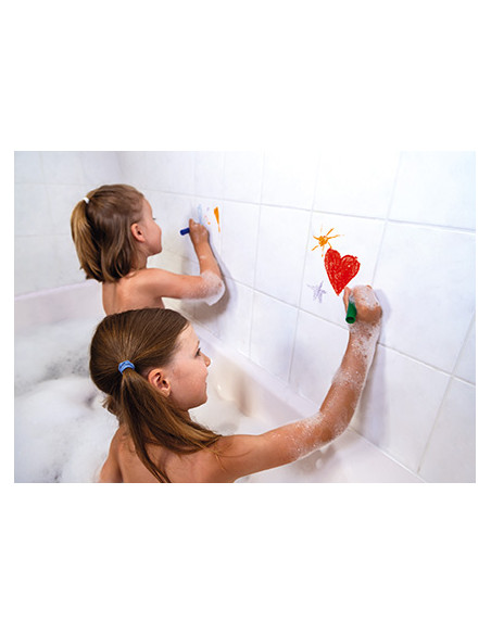 Crayons pour le bain 6 pièces - Jouets de bain