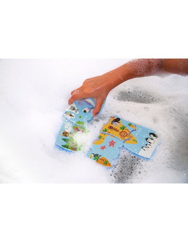 Carte des explorateurs du bain - Janod Carte des explorateurs du bain - Janod