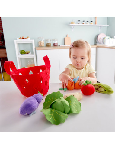 Panier de légumes en tissu - Hape Panier de légumes en tissu - Hape