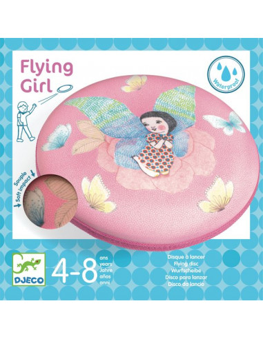 Disque à lancer Flying girl - Djeco